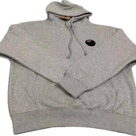 grey hoodie