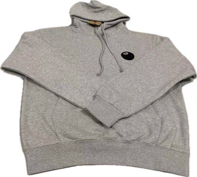 grey hoodie